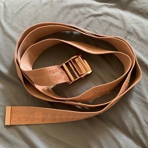 Rose gold Off-White belt